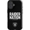 NFL Las Vegas Raiders Team Motto iPhone 16 Plus Impact Case